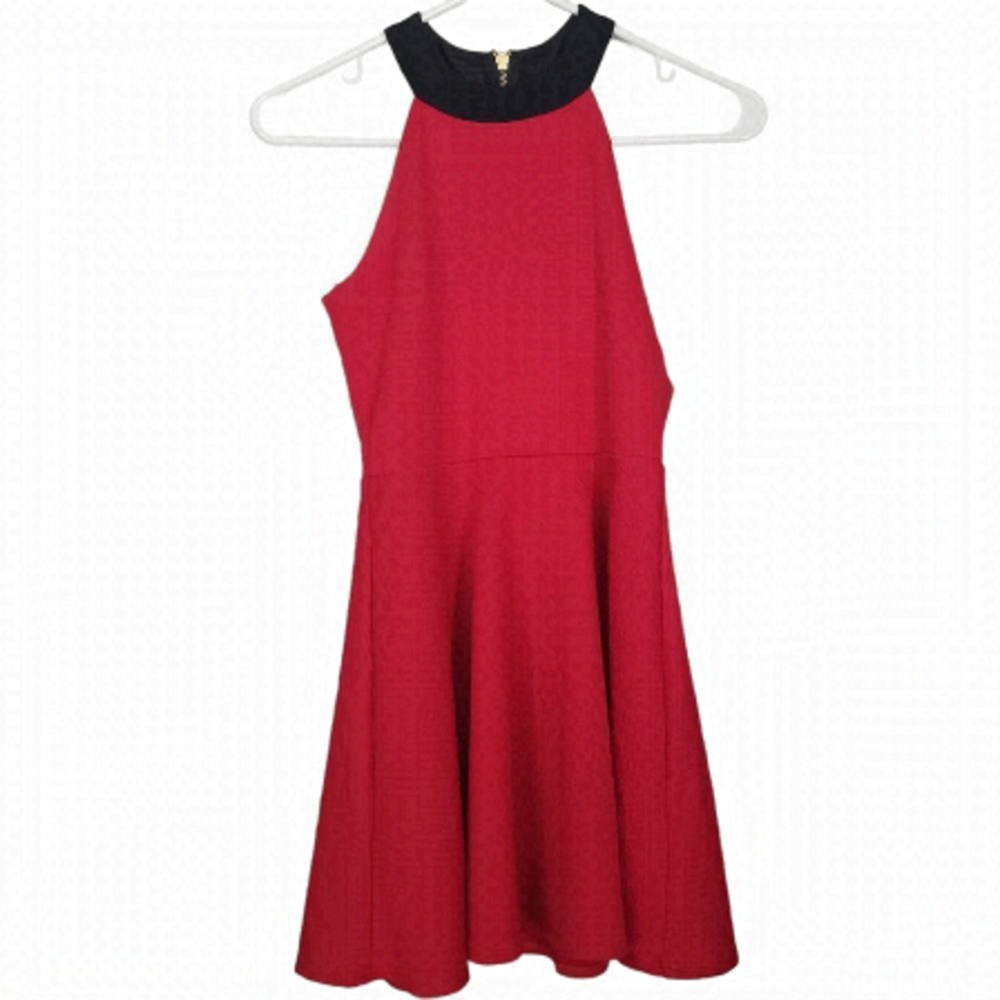 Sally Couture Red Black girls dress large 12
